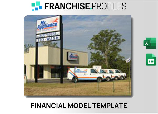 Mr. Appliance Franchise Financial Model Template