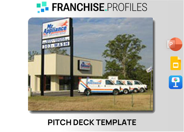Mr. Appliance Franchise Pitch Deck Template
