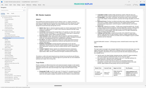mr electric franchise business plan 3