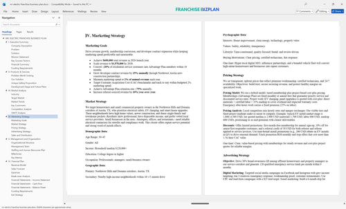 mr electric franchise business plan 4