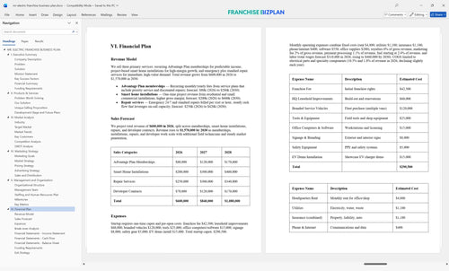 mr electric franchise business plan 6