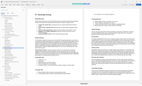 mr rekey franchise business plan 4