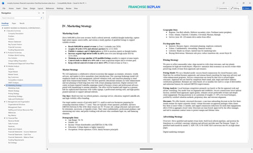 murphy business financial corporation franchise business plan 4