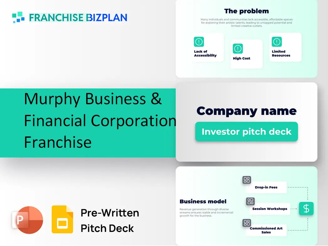 Murphy Business & Financial Corporation Franchise Investment Pitch Deck 2026