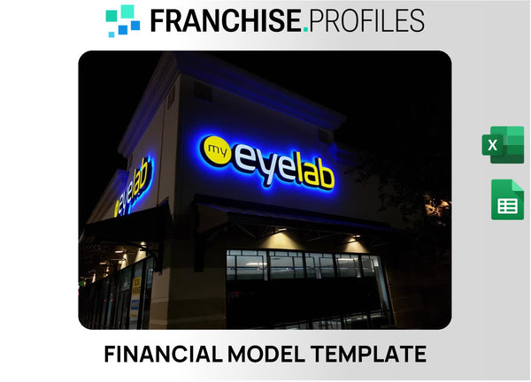 My Eyelab Franchise Financial Model Template