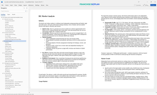 my salon suite franchise business plan 3