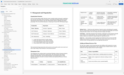 n hance franchise business plan 5