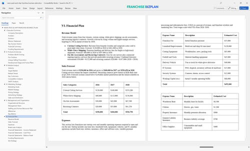 navis pack and ship franchise business plan 6