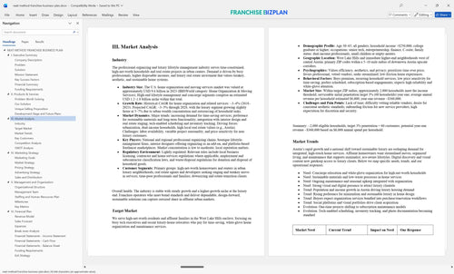 neat method franchise business plan 3
