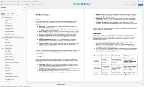 newks eatery franchise business plan 3