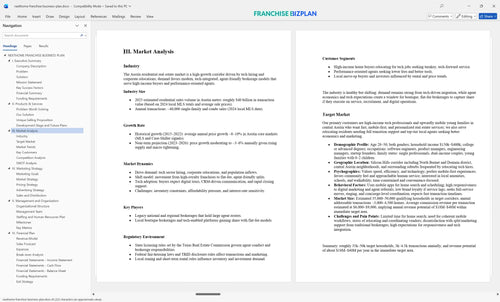 nexthome franchise business plan 3