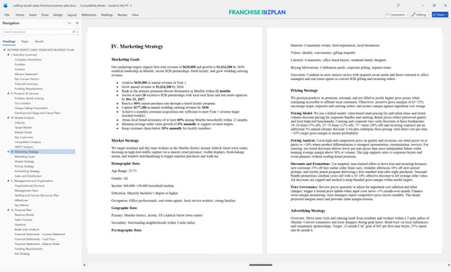 nothing bundt cakes franchise business plan 4