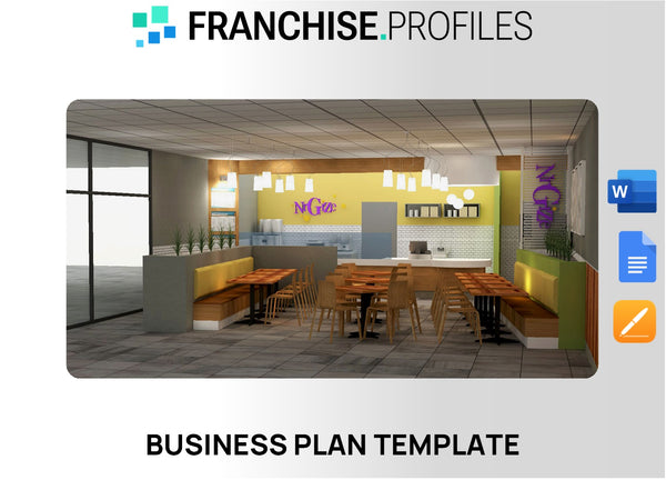 NrGize Lifestyle Cafe Franchise Business Plan Template