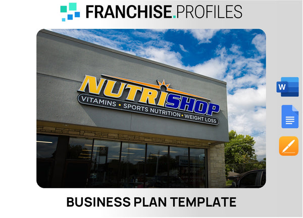 Nutrishop Franchise Business Plan Template