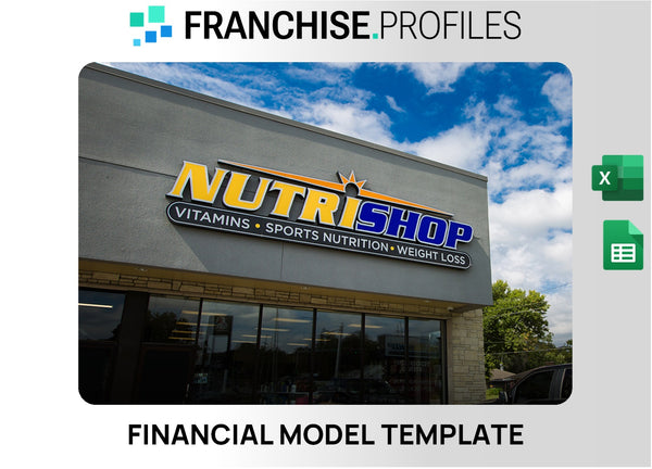 Nutrishop Franchise Financial Model Template
