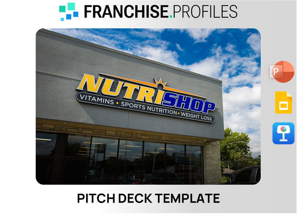 Nutrishop Franchise Pitch Deck Template