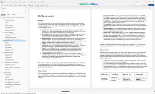 oasis senior advisors franchise business plan 3