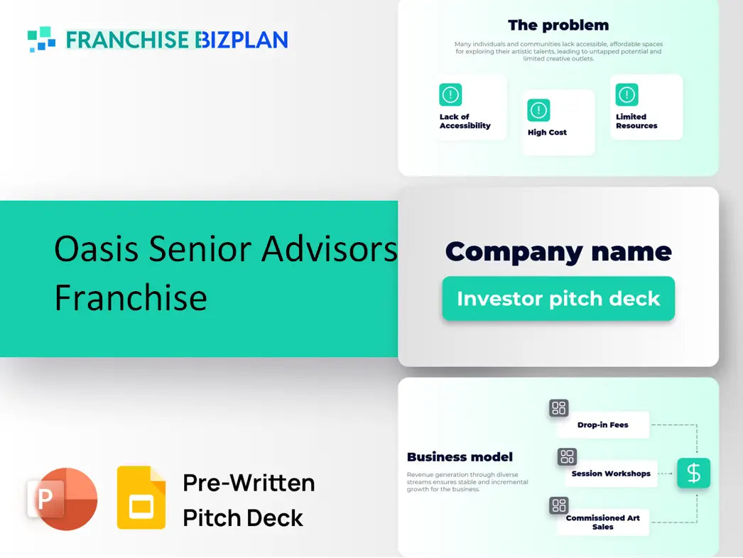 Oasis Senior Advisors Franchise Investment Pitch Deck 2026