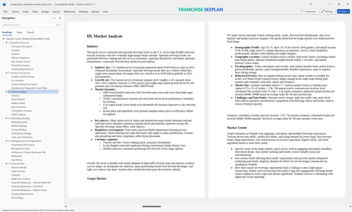 orange julius franchise business plan 3