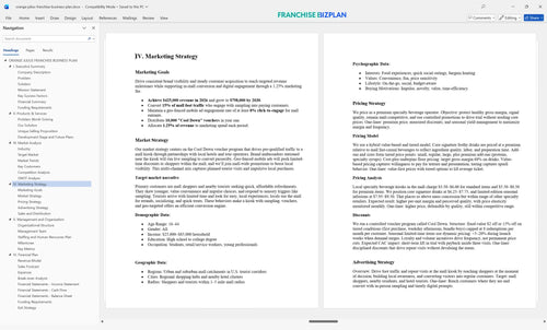 orange julius franchise business plan 4