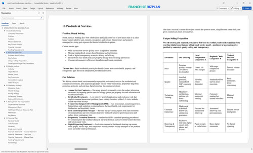 orkin franchise business plan 2