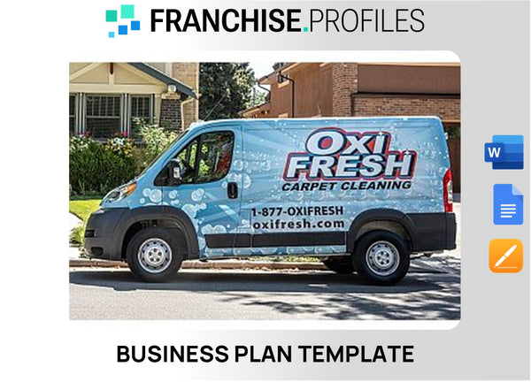 Oxi Fresh Carpet Cleaning Franchise Business Plan Template