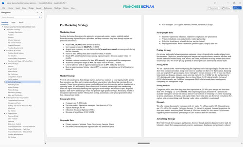 paccar leasing franchise business plan 4