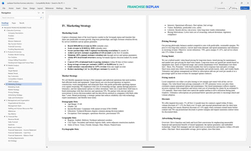 paclease franchise business plan 4