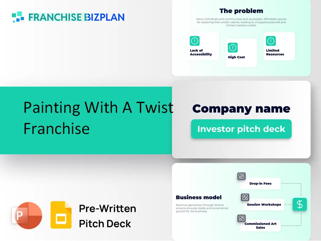Painting With A Twist Franchise Investment Pitch Deck 2026