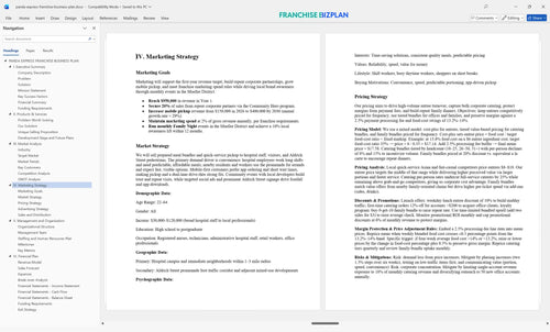 panda express franchise business plan 4