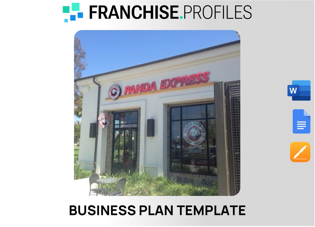 Panda Express Franchise Business Plan Template