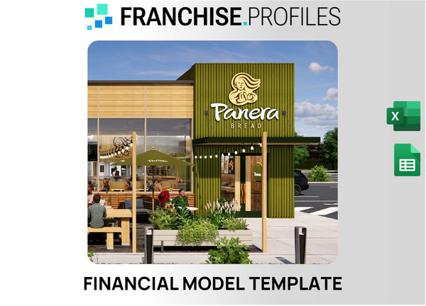 Panera Bread Bakery-Cafe Franchise Financial Model Template