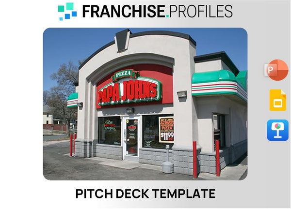 Papa John's Franchise Pitch Deck Template