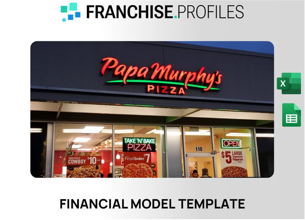 Papa Murphy's Take 'N' Bake Pizza Franchise Financial Model Template