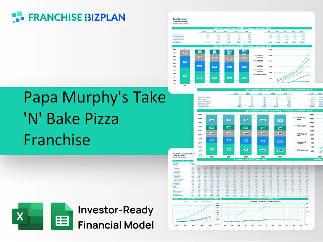 Papa Murphy's Take 'N' Bake Pizza Franchise Financial Model 2026