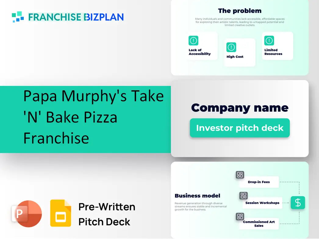 Papa Murphy's Take 'N' Bake Pizza Franchise Investment Pitch Deck 2026
