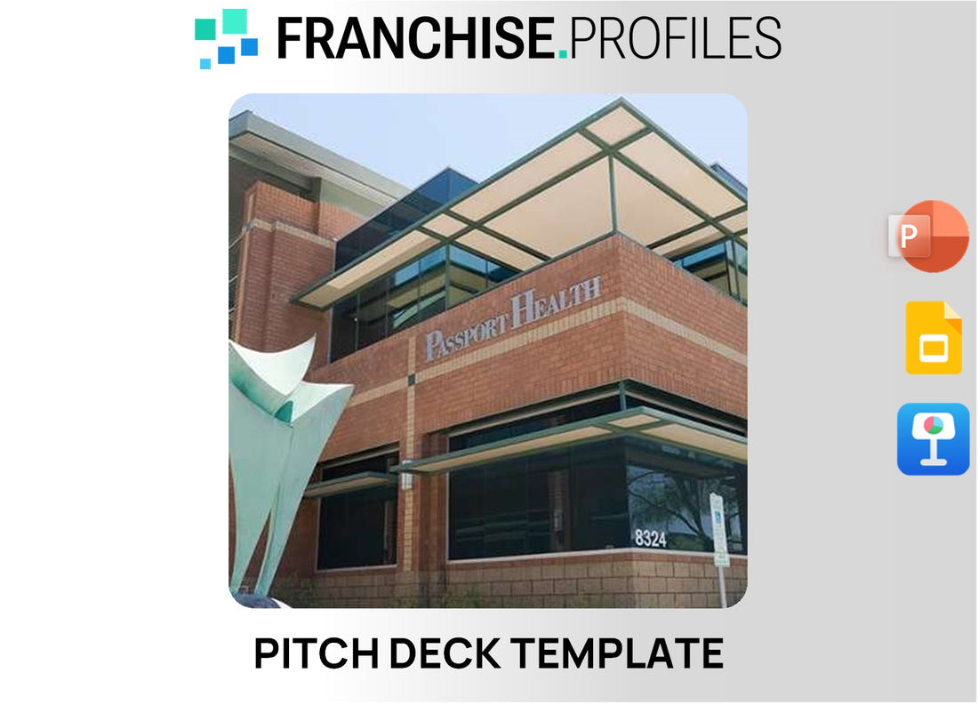 Passport Health Franchise Pitch Deck Template