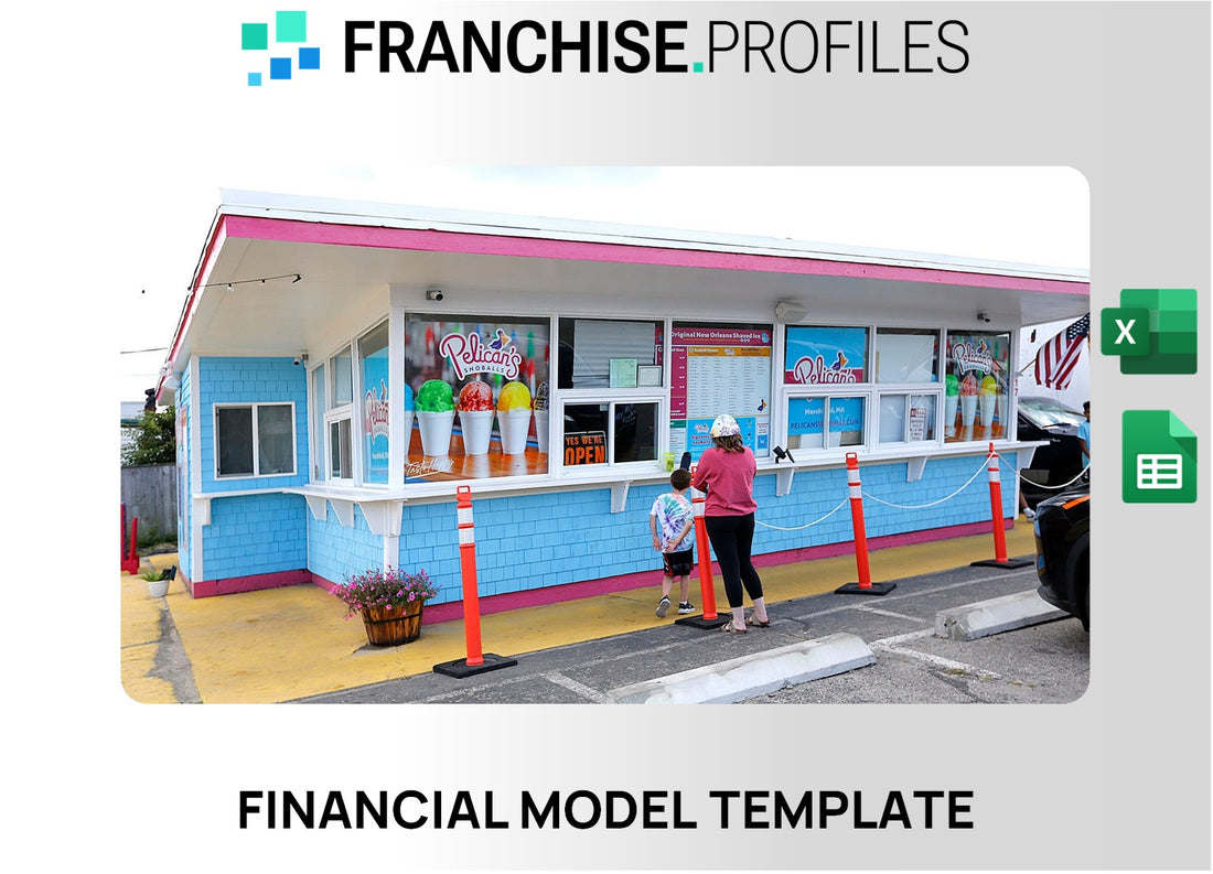 Pelican's SnoBalls Franchise Financial Model Template