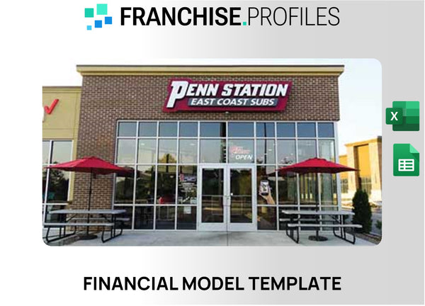 Penn Station Franchise Financial Model Template