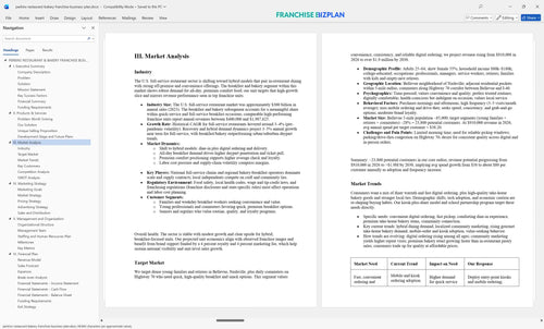 perkins restaurant bakery franchise business plan 3
