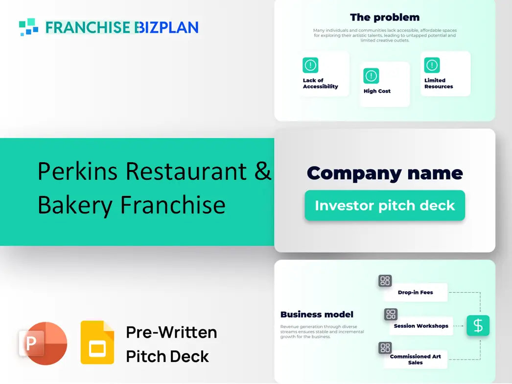 Perkins Restaurant & Bakery Franchise Investment Pitch Deck 2026