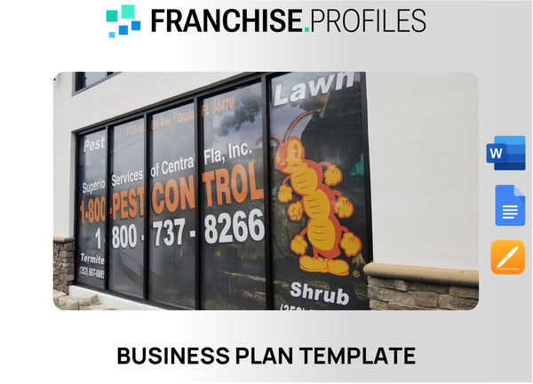 Pest Authority Franchise Business Plan Template