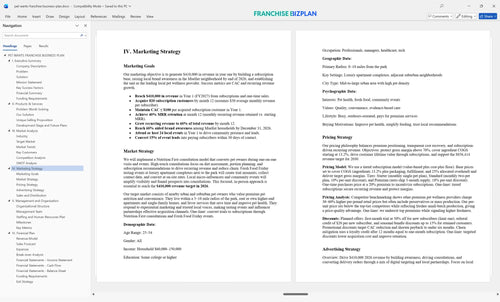 pet wants franchise business plan 4