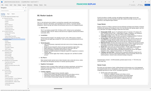 petland franchise business plan 3