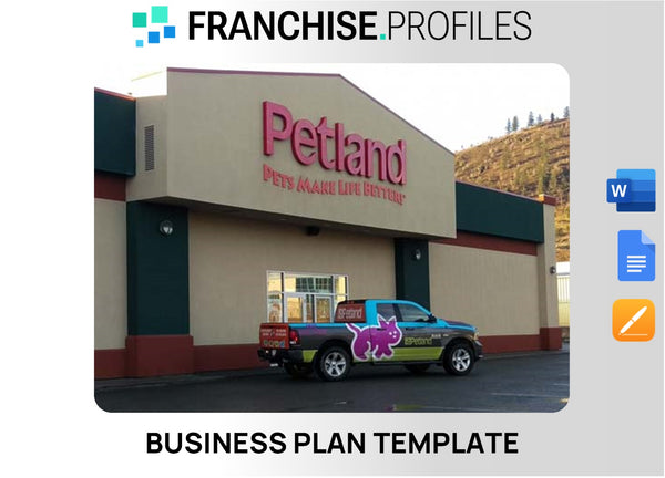 Petland Franchise Business Plan Template