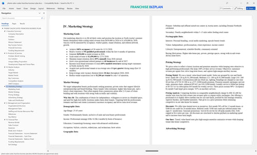 phenix salon suites franchise business plan 4