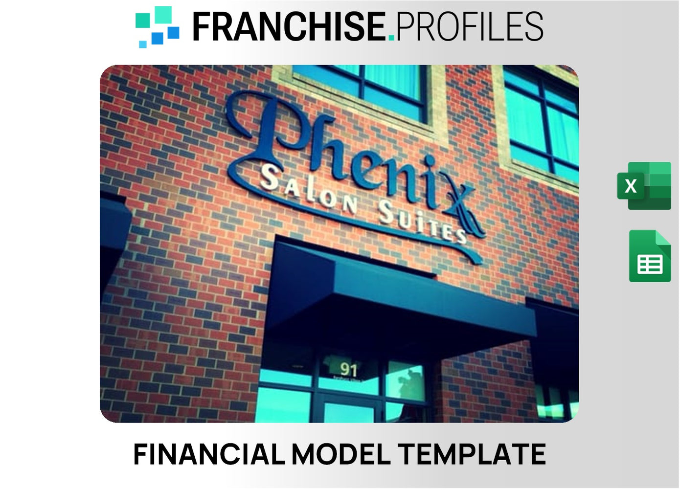 Phenix Salon Suites Franchise Financial Model Template