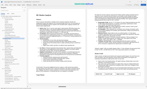 piggly wiggly franchise business plan 3