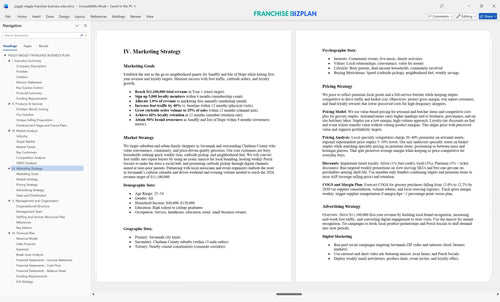 piggly wiggly franchise business plan 4