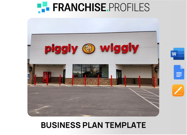 Piggly Wiggly Franchise Business Plan Template